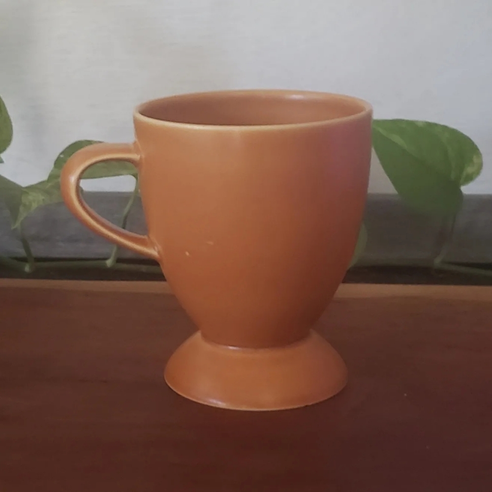 Hoganas Keramik Stoneware MCM Vintage Footed mug - Picture 3 of 6